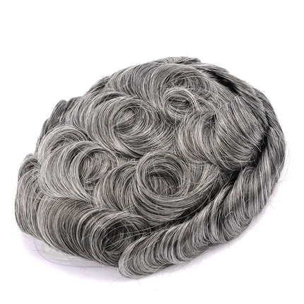 Beeos Full Swiss Lace Toupee Men Indian Human Hair Toupee Men Hair Replacement System Protesis Capilar Hombre Mens Toupee