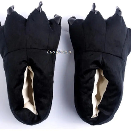 Cartoon Slippers Stitch Animal Claw Kigurumi Onesies Pajamas Shoes Kids Adult Kawaii Funny Paws Casual Cosplay Prop Party Wear