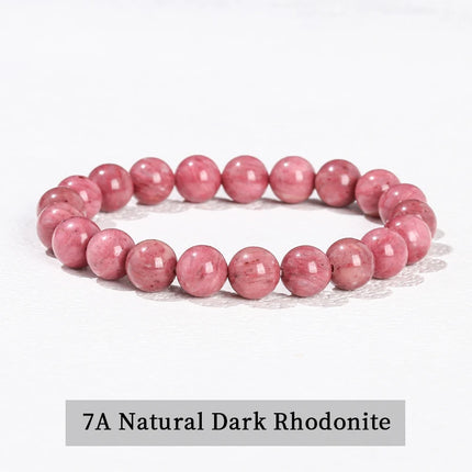 JD 6 8 10mm Natural Stone Beaded Bracelet Obsidian Fluorite Quartz Jasper Healing Beads Bangles Women Men Stretch Yoga Jewelry