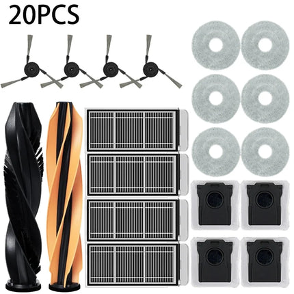 DreameX50 Master / X50 Ultra Complete /  X50S Pro Ultra / L50 Pro Ultra / L40S Pro Ultra / Mova V50 Ultra  roller parts, sid