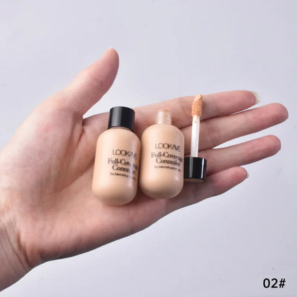 Waterproof Liquid Concealer Foundation Cream Lasting Full Coverage Acne Spot Dark Circles Concealer Cream Face Makeup Cosmetic