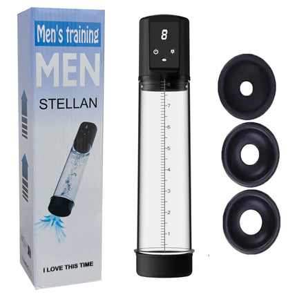 Automatic Male Masturbator , Air Water Extender with 9 Training Pressure and 4 Suction Modes, Adult Sex Toys for Men Erection