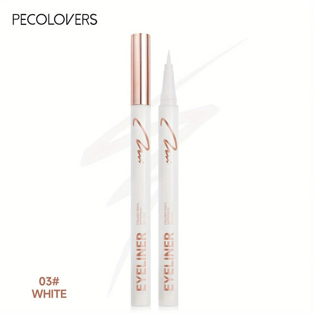 Ultra-thin Waterproof Liquid Eyeliner Dry Quickly Smooth Eye Liner Long Last Lower Eyelash Pen  Makeup Cosmetics 6 Colors