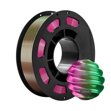 Dual-color PLA Silk 200g 3D Printing Materials 1.75mm 3D Printer Filament for FDM Non-toxic Vacuum Packaging Eco-Friendly