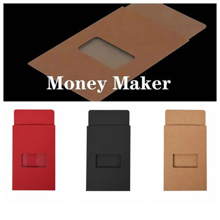 Magic Tricks For Adults Envelope Magic Tricks Magician Kit Instant Money-Maker Magic Props Gimmick Magic Kit Close