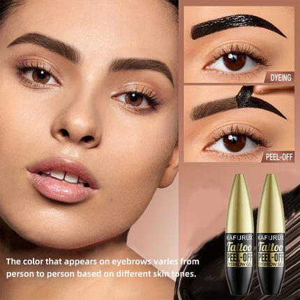 1PC Peel Off Eyebrow Gel Tint,Semi Permanent Brow Tint, Waterproof Transfer-proof For Fuller Defined Looking Brows Makeup Gifts