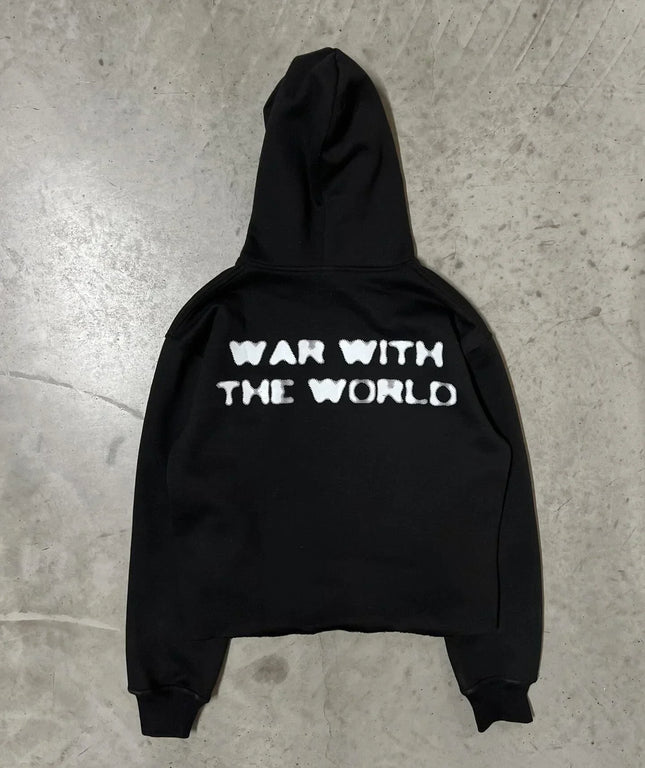 Portrait Print Hoodie / Hoodie Imprimé Portrait