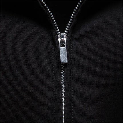 AIOPESON Men's Lightweight Breathable Polo Shirt Half Zipper Collar Solid Color Casual Summer Fashion Top