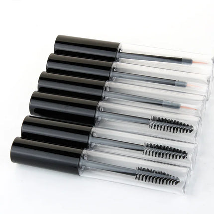 3/10/30/50/100pcs Empty 10ml Mascara Tube Eyelash Refillable Mascara Makeup Container Eyelash Wand Tube Vials