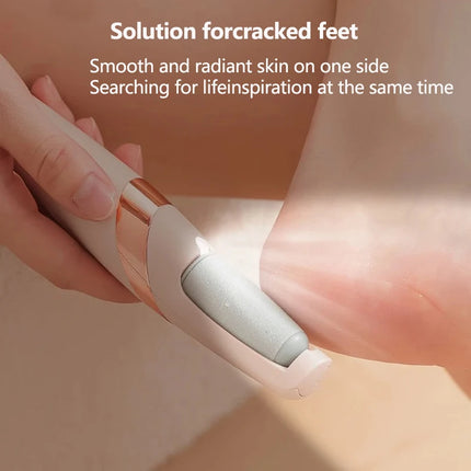 Electric Foot Grinder Automatic Foot Callus Rubbing Pedicure Dead Skin Callus Remover for Foot Rechargeable Foot Beauty Machine