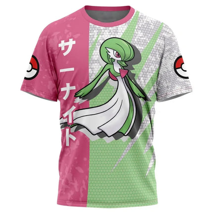 Summer 2026 Pokemon Ghost Ghost Legion No. 69 Baseball Uniform Theme 3D Print Breathable Quick-Drying T-shirt Adult Family Tops