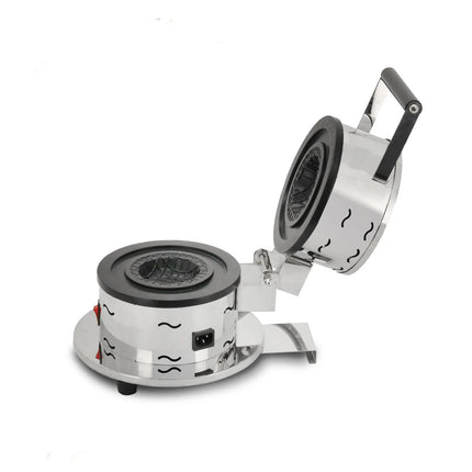 UFO Hamburger Maker Machine Electric Patty Sealer Ice Cream Burger Snack Pastry Maker Krapfen Heater Panini Pan Machine Home Use