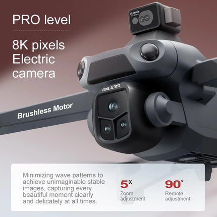 For Xiaomi V918 MAX GPS Drone 360° Laser obstacle avoidance 8K HD Professional Camera WIFI Brushless RC Dron Quadcopter Toy Gift