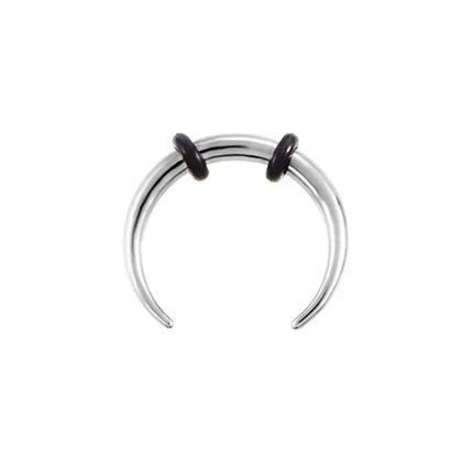 Women Fake Piercing Nose Ring Hoop Septum Piercing Nose Clip Rock HipHoop Stainless Steel Magnet Fashion Body Jewelry Wholesale