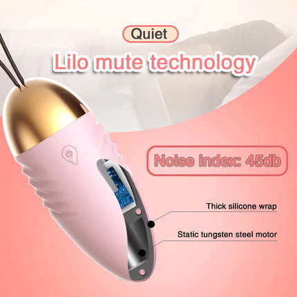 Wireless Remote Control Vibrator for Women 10 Speed Bullet Eggs Clitoris Stimulator Panties Ball Sex Toys for Women Masturbators