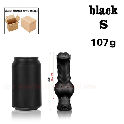 Soft Silicone Dog Dildo Big ButtPlug Stimulation Animal Dildo Fisting Large Anal Sex Toy For Women Men Anal Dilator Masturbation