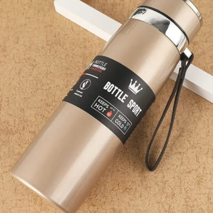 1000ml Large Capacity Stainless Steel Insulated Water Bottle Leakproof Portable Sport Flask for Men Women Outdoor Hiking