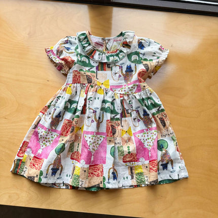 RAISE Children Summer Shirts Outfits Boys Vacation Suit 2026 Kids Girls Print Dress Brother Sister Outfits Siblings Matching Set