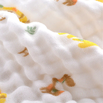 Baby Bath Towel Muslin Bathrobe for Newborn Infant Toddler Washcloth Wrap Boys Girls Kids Child Cartoon Gauze Cotton Blanket