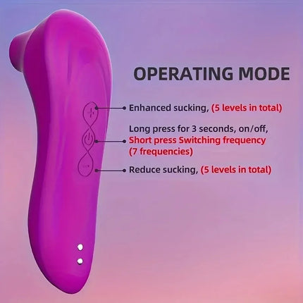 Silicone Powerful Vacuum Sucker Clitoris Sucking Vibrator G Spot Nipple Stimulator Massager Adult Sex Toys for Women