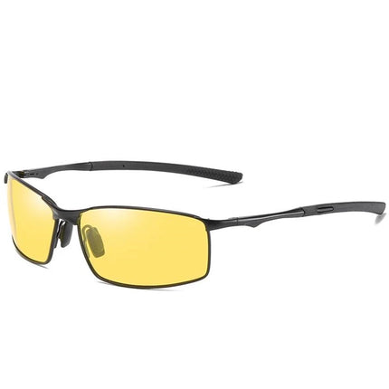 Anti-Glare Square Myopia Sunglasses Men Polarized Fashion Metal Driving Prescription Sun Glasses For Male 0 -0.5 -0.75 To -6.0