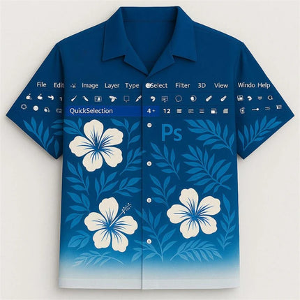 3D Print Graphic Funny Excel Spreadsheet Hawaiian Shirt Leisure Vacation Style Loose Button Shirts Creative Work Clothes Y2k