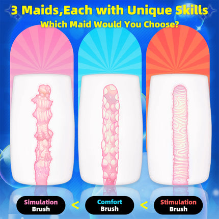 YUU Soft TPE Male Masturbator Pocket Pussy Realistic Vagina Blowjob Masturbation Hidden Masturbators Sex Toys for Men Portable