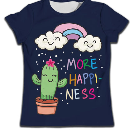 New Cartoon T-shirt Kids Boys Children Clothes Girls Cats Graphic T Shirts Boy Baby Summer Top KID Girl Birthday Short Sleeve