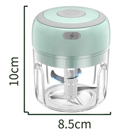 Electric Kitchen Food Chopper Mini Garlic Grinder Masher Crusher Portable Meat Grinder Vegetable Chopper For Kitchen Gadgets