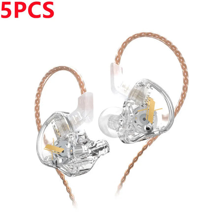 KZ EDX Wired Earphones With Microphone Dynamic HIFI Bass Music Earbuds In Ear Monitor Headphones Noise Cancelling Sport Headset