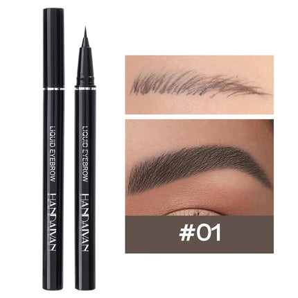 0.01mm Ultra Fine Eyebrows Pencil Waterproof Long Lasting No Blooming Eyeliner Lying Silkworm Pen Easy To Color Eye Makeup Tools