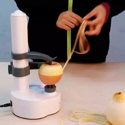 220V 110V Automatic Electric Apple Potato Peeler with 3 Blades Fruit Pear Paring Machine Kitchen Corer Cutter For Vegetable Home