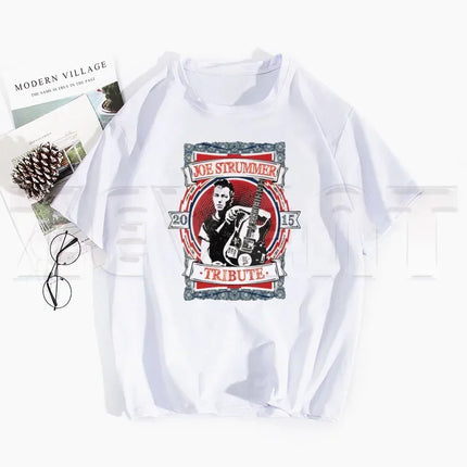 London Calling The Clash Album Ulzzang T Shirts Spring Tops Tees Men Women Short Sleeve Casual T Shirt
