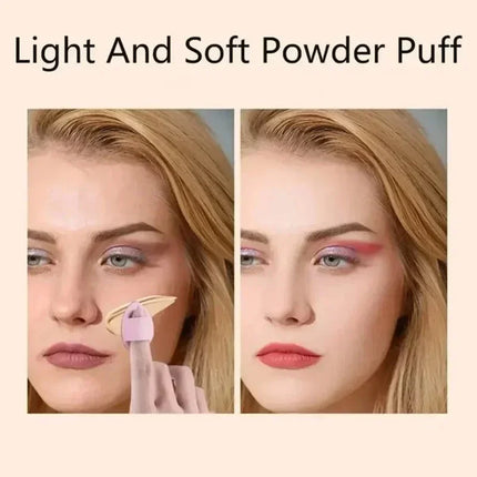 12-Piece All-Purpose Makeup Sponge Set, Made of 3 Loose Powder Puffs, 3 Mini Air Cushion Puffs, 3 Beauty Eggs and 3 Mini Beauty