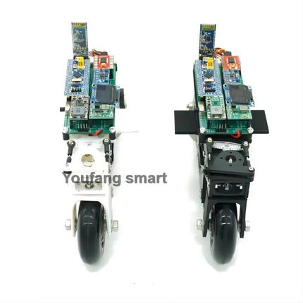 2WD RC Balance Bike Cubli Self-Balancing Flywheel 3D Printing APP Control DC Motor Motorcycle for STM32 Programmable Robot Car