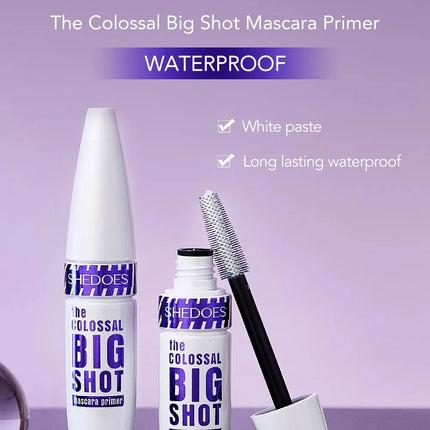 5D Volume Mascara Lasting Styling Waterproof Quick Dry WHITE Curling Lengthen Long Eyelash Silk Extension Cream Тушь Для Ресниц
