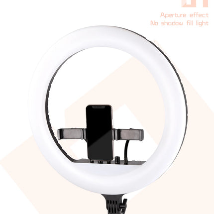 SH Ring Light 18inch Kit 36W 6500K Professional LED Control Stand Phone Holder Tube  Bag for Tattoo Lash Extension Barber Light