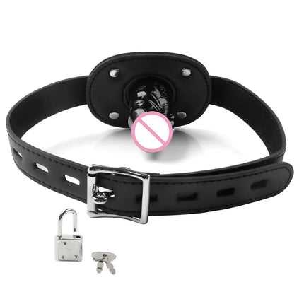 Open Mouth Dildo Gag Penis Plug Oral Sex Toys For Women Men Bdsm Bondage Restraints Adult Games Sexyshop Couple Erotic Products