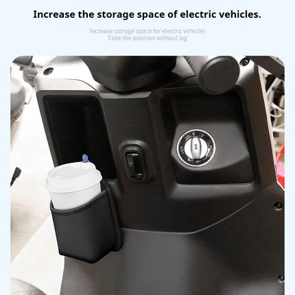 The multi-functional leather storage case for car water cups is suitable for VW Volkswagen Polo Tiguan Passat Golf Jetta Lavida