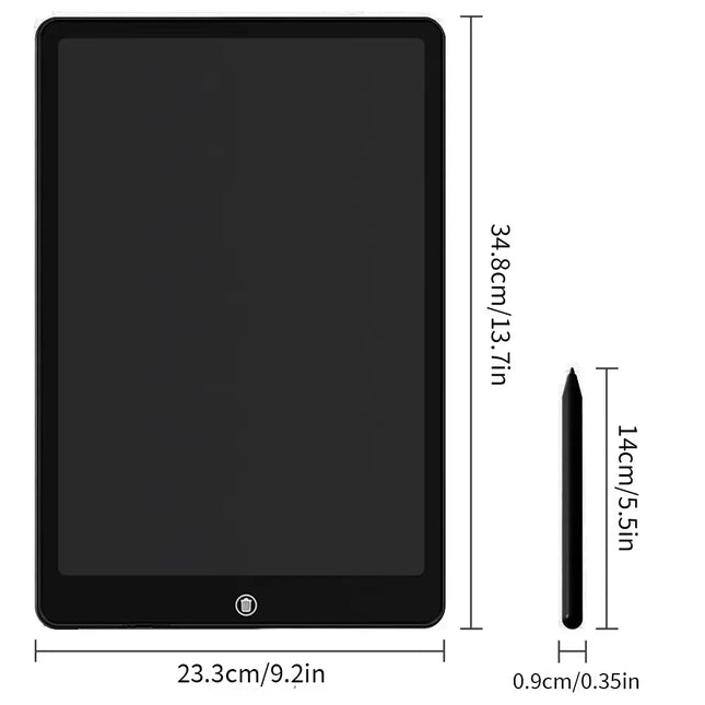10/12/16 Inch LCD Writing Tablet Drawing Board Montessori Educational Drawing Toys For Kids Students Magic Blackboard Toy Gifts