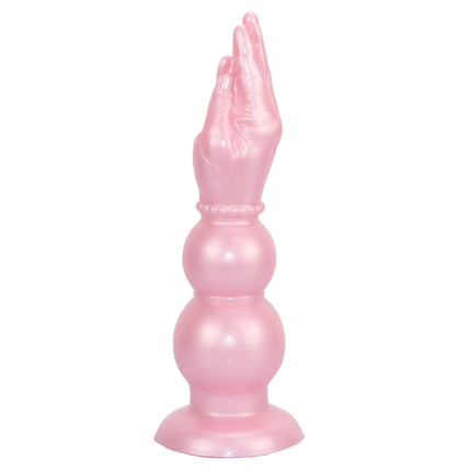 3 Size Long Arm Anal Fisting Dildo Sucker Vaginal Anus Masturbation  Adult Prostate Massage  Anus Dilator Big Pull Bead Sex Toys