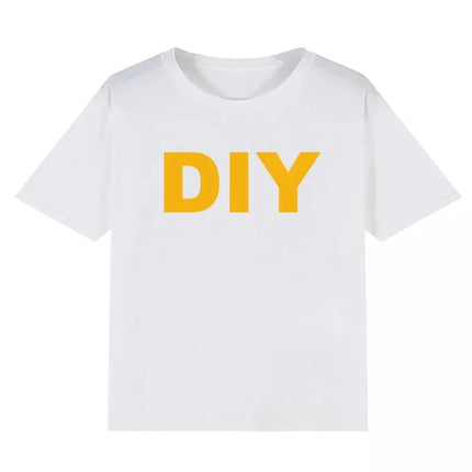 Custom Children Colorful T-shirts DIY Print Your Design Kids T-shirts Boys Girls Clothes,Contact Seller Frist