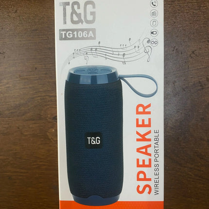 TG106A Audio Bluetooth Heavy Bass Speaker Outdoor Portable Fabric Speaker Mini TF Card Subwoofer AUX USB Stereo Bass Loud Speake