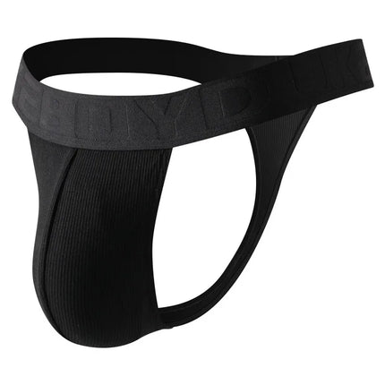 Men Sexy Thongs And G Strings Low Waist Pouch Jock Strap Enhance T-Back High Elastic Bikini Slip Homme Skinny Underpants
