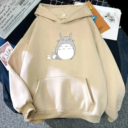 Studio Ghibli Hoodies Women Hoodie Japanese Anime Printed Sweatshirt Fashion Casual HipHop Sweatshirt Harajuku Unisex