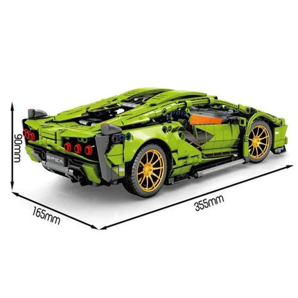 1355PCS Technical Super Speed Sport Car Building Blocks Assemble Bricks Racing Vehicle Toys Gifts For Adult Friend