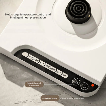 304 Stainless Steel Smart Electric Kettle Variable Temperature Gooseneck Pour Over Coffee Tea Water Boiler Fast Heating