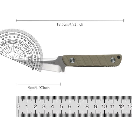 Stainless steel outdoor mini straight knife EDC high hardness  camping survival knife multi-purpose  knife
