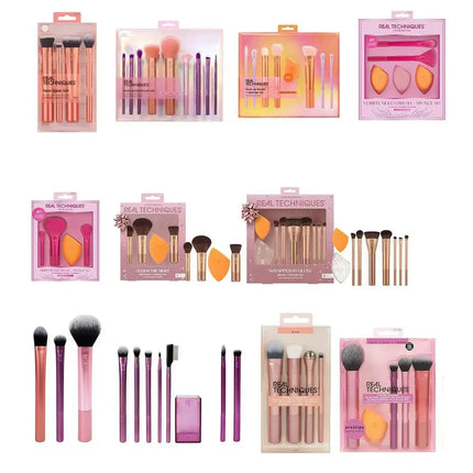 RT Series Full Set Makeup Brushes Blush Diffusion Brush Eyeshadow Brush Beauty Blender Cosmetic Tools Kit from Mainland China