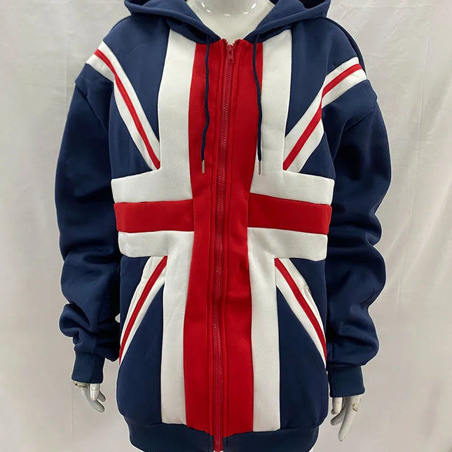 American Harajuku Retro New Fashion Trend Printing Y2K Gothic Retro Hip Hop Casual Punk Loose Zipper Street Clothes  Men Women